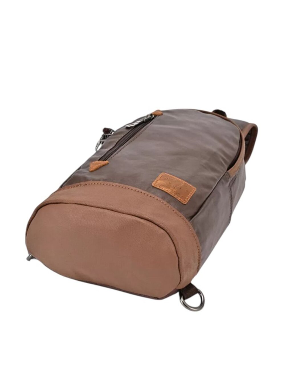 TSD The Same Direction Brand Urban Light Coated Canvas & Leather Sling Bag - Picture 5 of 5